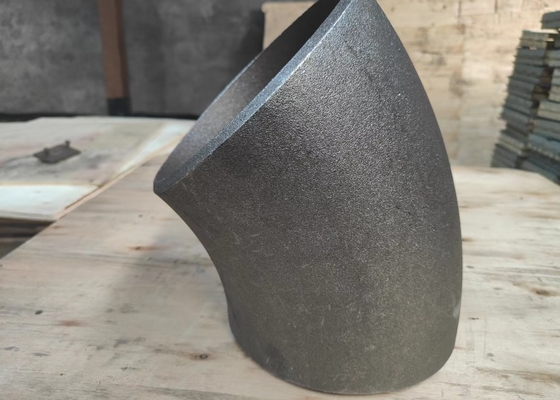 ASME A234 위피비 탄소강 짧은 반경 45 각도 엘보 SCH10 SCH20
