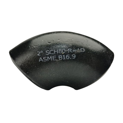 관 이음쇠 탄소강 90 각도 엘보를 용접하는 1MM-18MM 안출된 엉덩이