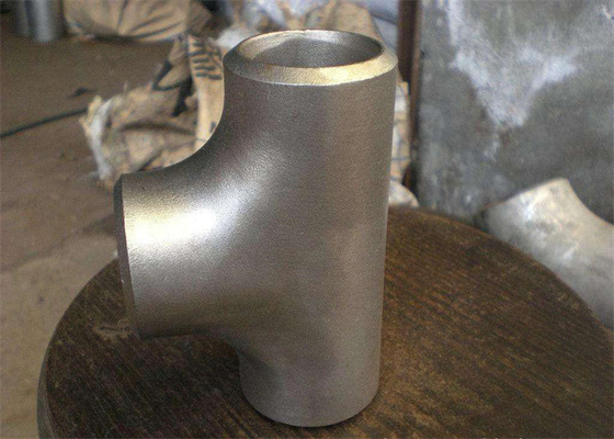 A234 WPB 탄소강 Tee Dn15-Dn12000 검은 리듀싱 티 STD