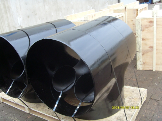 SCH40 DN50 기름 물 수송에 적합하는 ASME B16.9 22 밀리미터 리듀싱 티