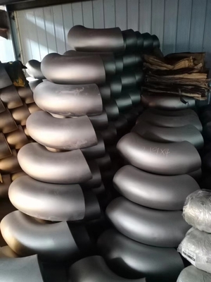 426mm 엉덩이 팔꿈치 Gost En10253-2 Astm 표준 분사기 검정 회화