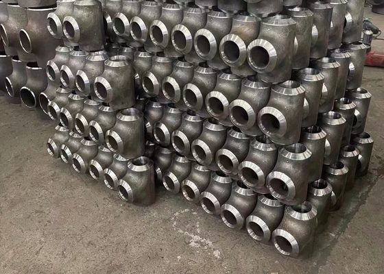 DIN2605 탄소강 Tee Astm A234 슈 80 엑스스 엑스스에 Sch160을 용접하기