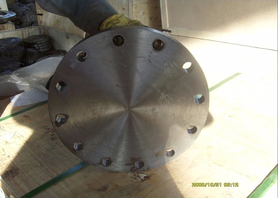 ASME Pn100 Dn100은 부낸표면 웰드 목에 탄소 강철 플랜지 평평한 하락을 만들었습니다