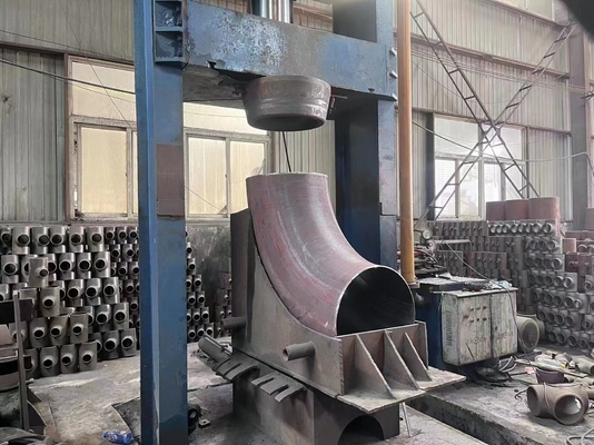 Sch40 22.5 각도 엘보 탄소강 이음새가 없는 연결된 용접 Astm A234