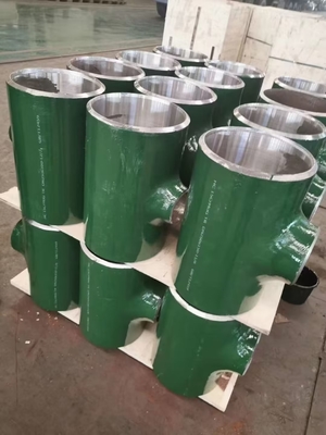 SS304/SS30408/SS316 ASME B16.9 스테인리스 강 감소 티 DIN ANSI