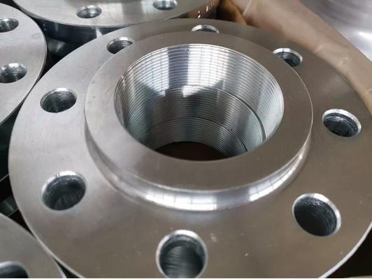 400LBS 600LBS ANSI B16.5 B16.47 NPT는 플랜지 CS A105에 실을 뀄습니다