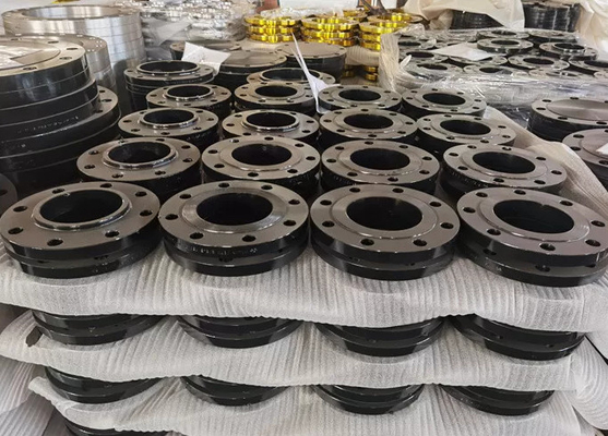 OEM ASTM A105 단조강 플랜지 SCH80 녹 방지 오일 유면
