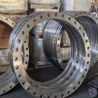 OEM ASTM A105 단조강 플랜지 SCH80 녹 방지 오일 유면