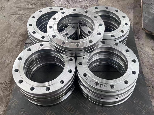 OEM ASTM A105carbon 강철 단조 플랜지  SCH80 녹 방지 오일 유면