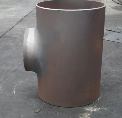 ANSI B16.9 ASTM A234WPB 탄소강 똑같은 Tee 3 5 10 &quot; 직류 전기로 자극된 리듀싱 티