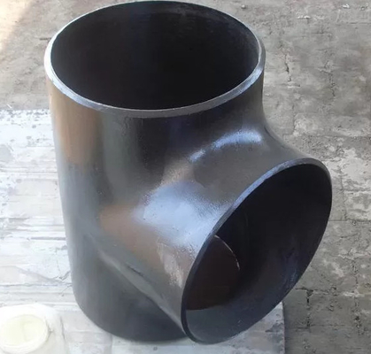 ANSI B16.9 ASTM A234WPB 탄소강 똑같은 Tee 3 5 10 &quot; 직류 전기로 자극된 리듀싱 티
