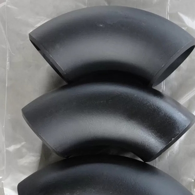 A234 WPB 90 급 버트 접합 관 이음쇠 SCH80 1-1/2 &quot; 긴 반경 배관 엘보