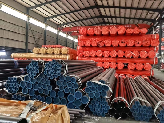 ASTM A252 1/2 -48 이음매 없는 관 맞춤 API 5L ASTM A53-2007 ASTM A671-2006
