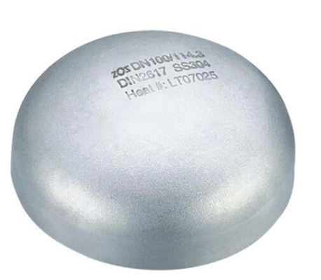 2mm-300mm 304 스테인레스 강 맞대기 용접은 석유화학 공업을 위해 완성합니다
