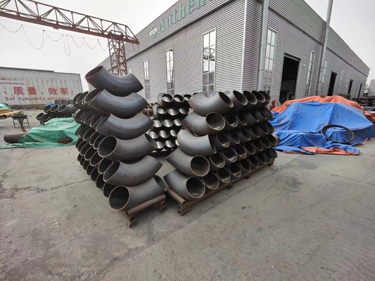 검은 안출된 관 이음쇠는 이음새가 없는 용접 3000Lbs 6000LBS API GOST를 엘보우로 밉니다