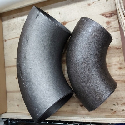 ASME 탄소강 90 각도 엘보 모래 블라스트 처리 ASME B16.9 180 도