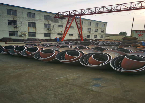 맞대기 용접 탄소 사람을 밀치고 나가는 힘 EN 10253-2 ASTM A420 WPL6 맞대기 용접 관 이음쇠