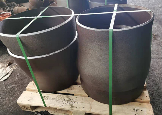 ASTM A234 WPB 탄소강 배관 환원제 이상한 흑색 도장
