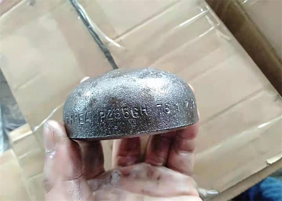 ASTM A234 탄소강 배관 캡 SCH40 탄소강 엔드 캡
