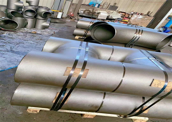 Asme B16.9 Sch40 탄소강 스트레이트 t자 Astm 234 위피비 엉덩이가 용접됩니다