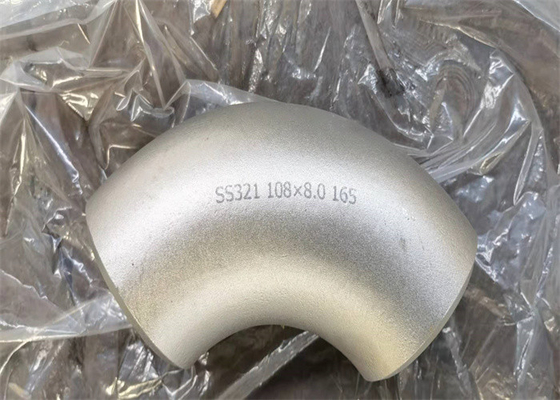 ASTM A403 WP304 6 인치 스테인레스 강 90 각도 엘보 SCH20