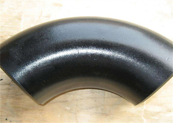 STD ANSI Sch40 CS 배관 엘보 긴 반경 짧은 반경 검정색