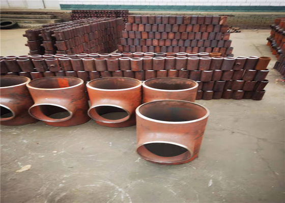 GB 탄소용접봉 강철 Tee 4500PSI-15000PSI 평범한 단부 Sch140