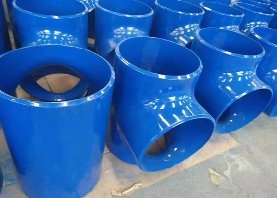 SCH40 ASTM A105 팔꿈치 6 인치 SGP는 관 이음쇠 DN6 EN10253을 용접했습니다