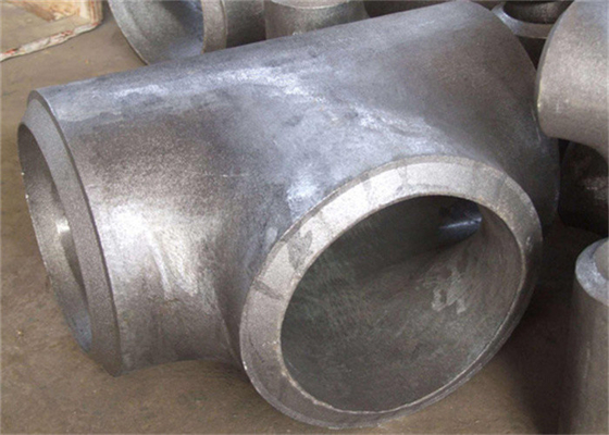 곧은 감량 ASME B16.9 Tee는 직류 전기로 자극된 A234 WPC 2 인치를 뜨겁게 합니다