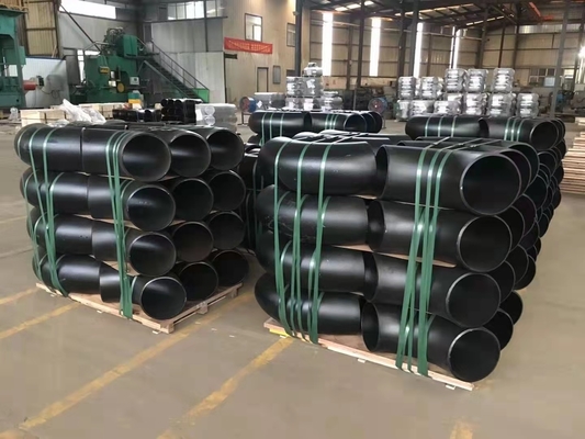 Astm Din Gost Jis P235GH ST35.8 탄소강 배관 엘보 이음새가 없는 비게 부식시키기