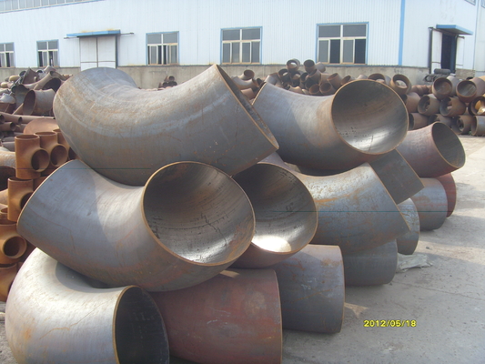 ASTM WPB 반 인치 팔꿈치 ASTM A234 WPB 36 인치 가스 오일 물