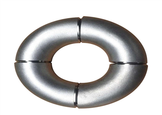 Asme B16.9 A234 대곡 벤드 슈 40 Std 90 급 Ms 1.5d