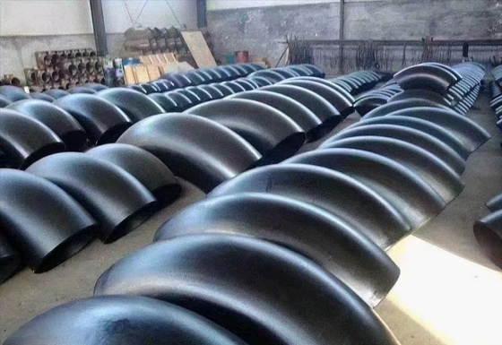 Astm Din Gost Jis P235GH ST35.8 탄소강 배관 엘보 이음새가 없는 비게 부식시키기